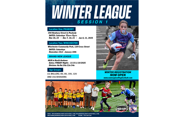 Winter Registration Open Now!!